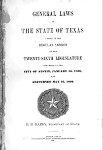 Constituting documents of Texas State University  Collection Description