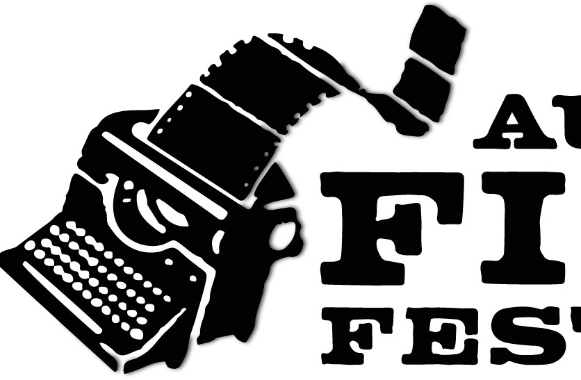 Austin Film Festival logo of a film coming out of a typewriter